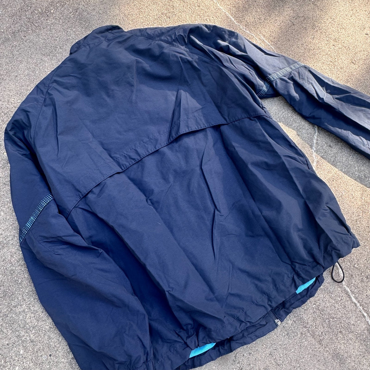 Nike vintage 90s blue retro track set – Close-up 4