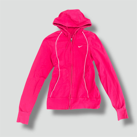 Nike vintage pink zip-up hoodie