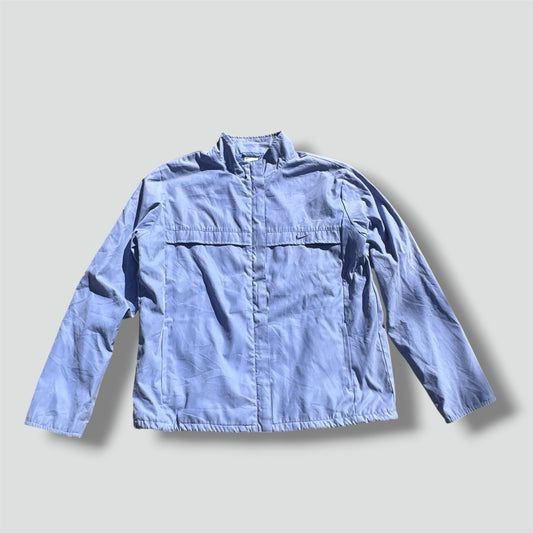 Nike vintage sky blue rain jacket
