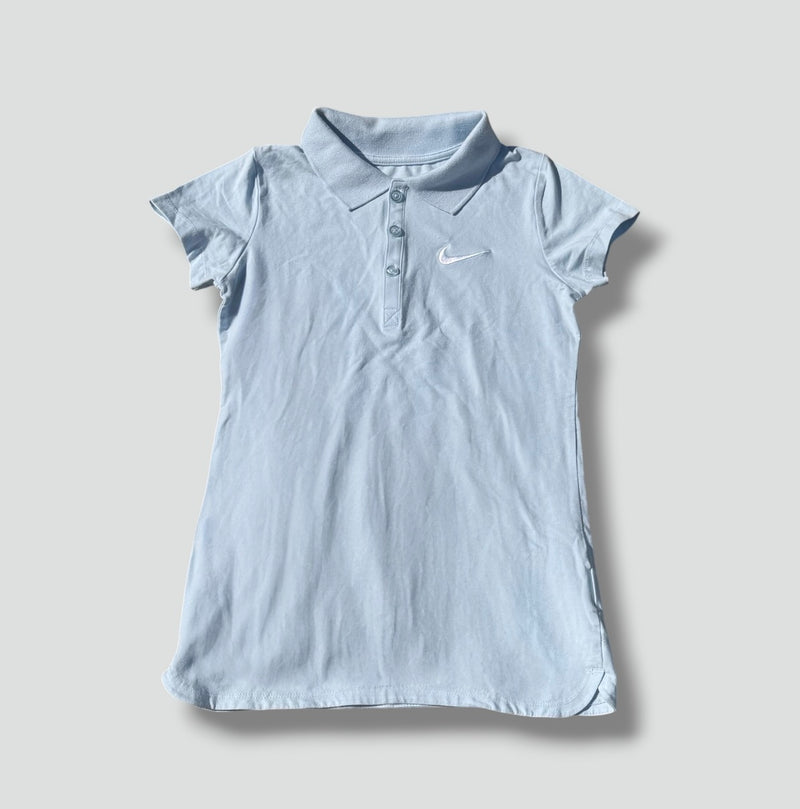 Sourced limited accessories and clothes Nike Y2K women's baby blue summer polo – Secondhand Streetwear
