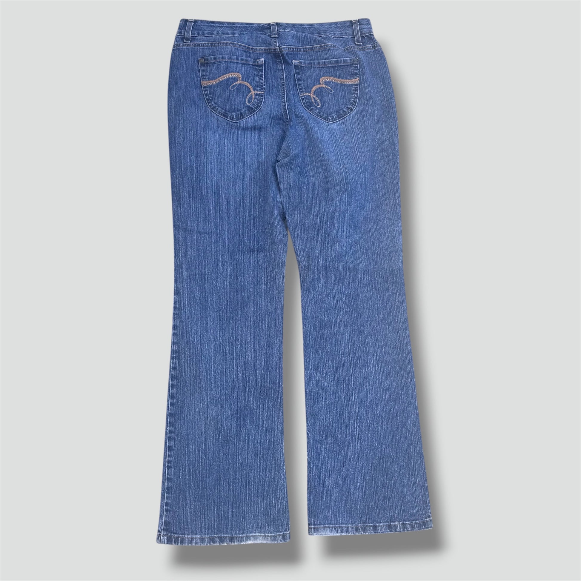 Nine West bootcut y2k embroidered jeans