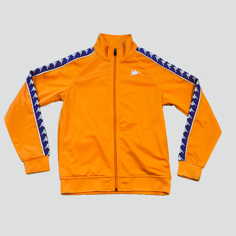 Sourced limited accessories and clothes Orange vintage Kappa track jacket – Secondhand Streetwear