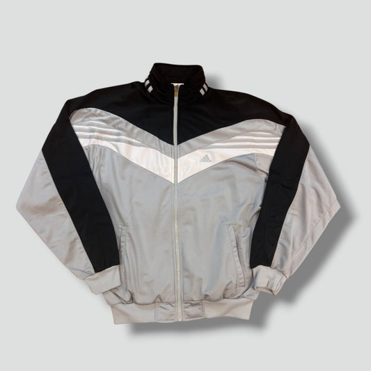 Adidas vintage 90s grey track jacket