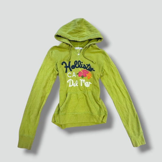 Hollister California Del Mar green hoodie
