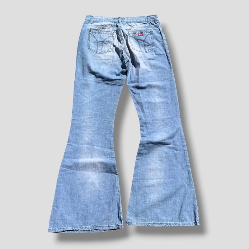 Sourced limited accessories and clothes Miss Sixty wide leg Supertommy light jeans – Secondhand Streetwear