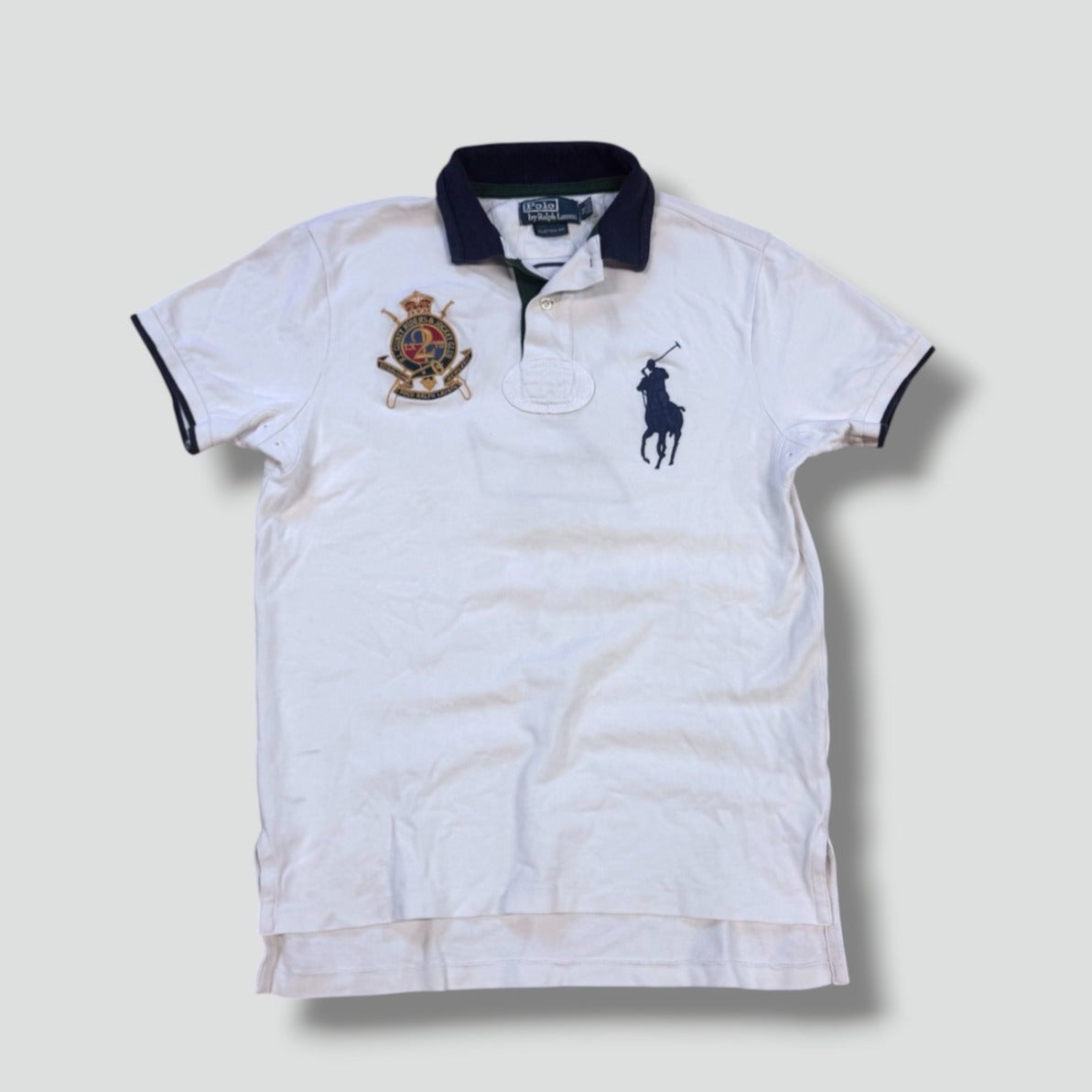 Polo Challenge Ralph Lauren white vintage shirt