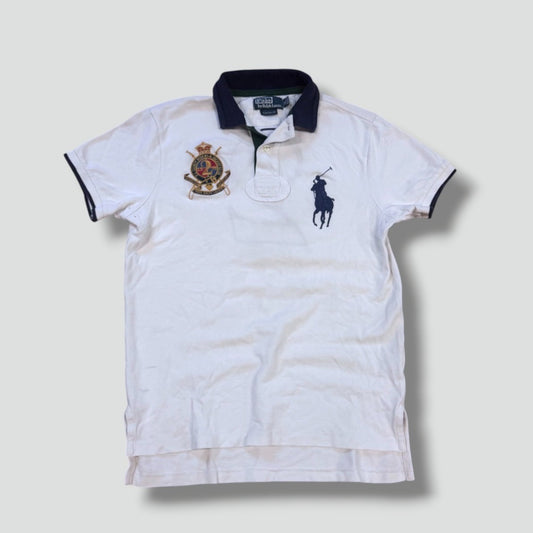 Polo Challenge Ralph Lauren white vintage shirt