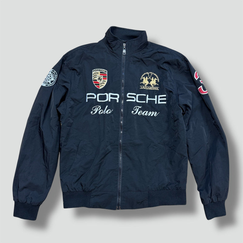 Sourced limited accessories and clothes La Martina Porsche 2008 black rain jacket – Secondhand Streetwear