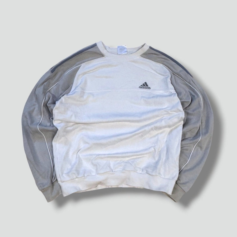 Sourced limited accessories and clothes Adidas streetwear 00s white sweatshirt – Secondhand Streetwear