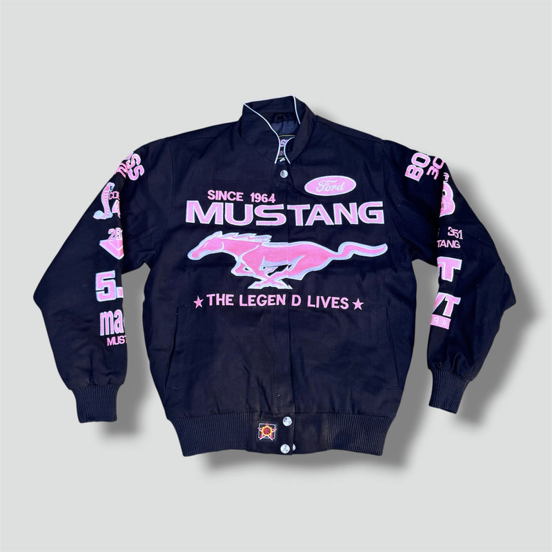 Sourced limited accessories and clothes Ford Mustang streetwear 00s racing jacket – Secondhand Streetwear