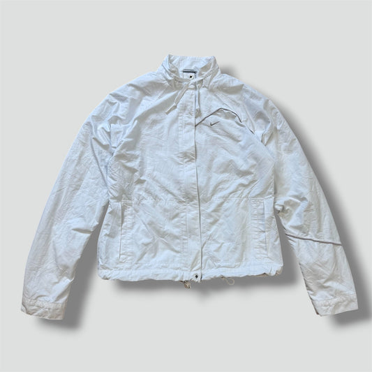 Nike Y2K white women's track jacket