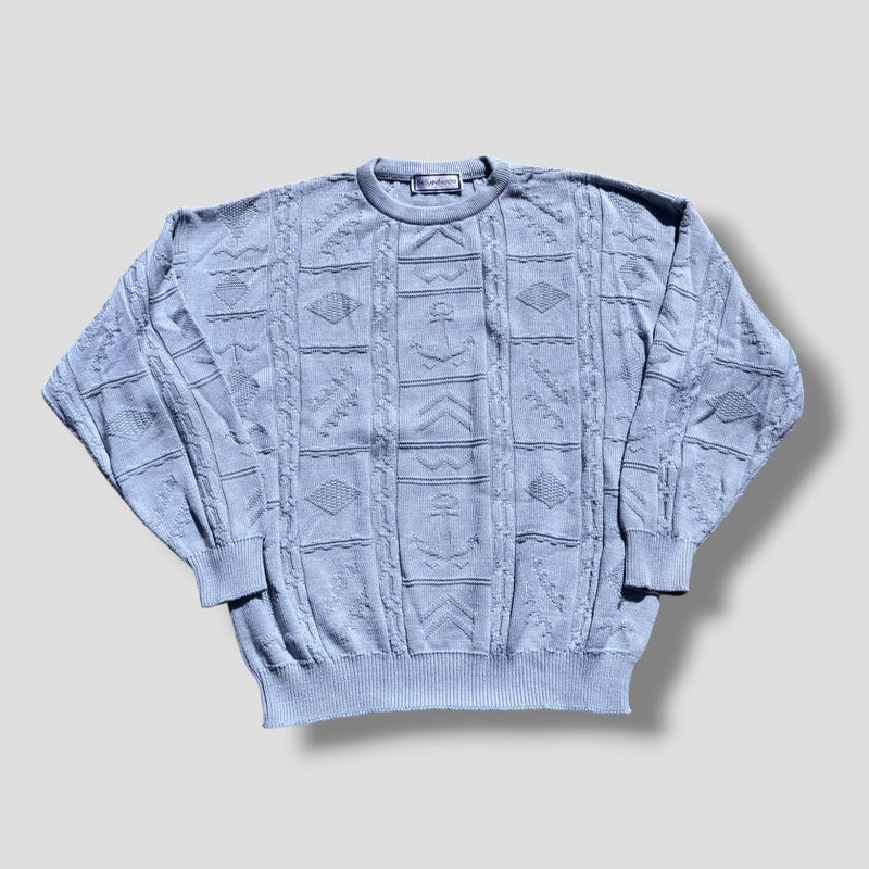 Sourced limited accessories and clothes Yves Saint Laurent vintage sailing knit sweatshirt – Secondhand Streetwear