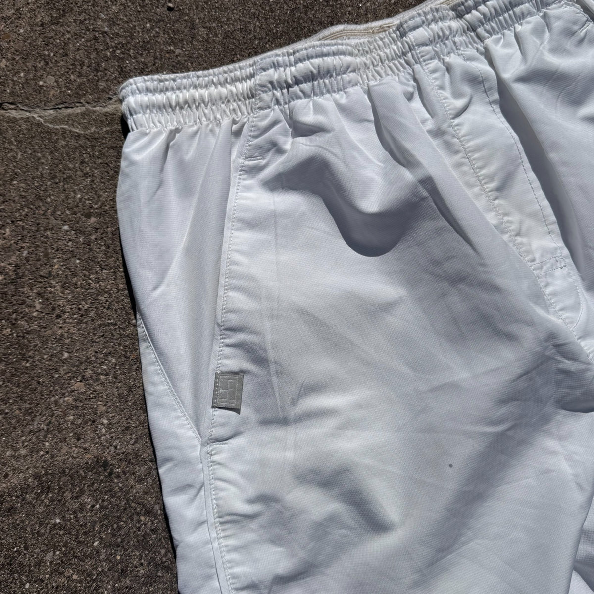Nike Tennis vintage white track pants