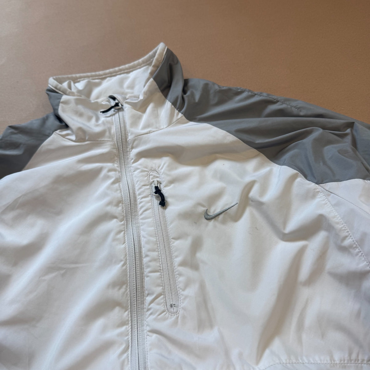 Nike Air athletic white track jacket