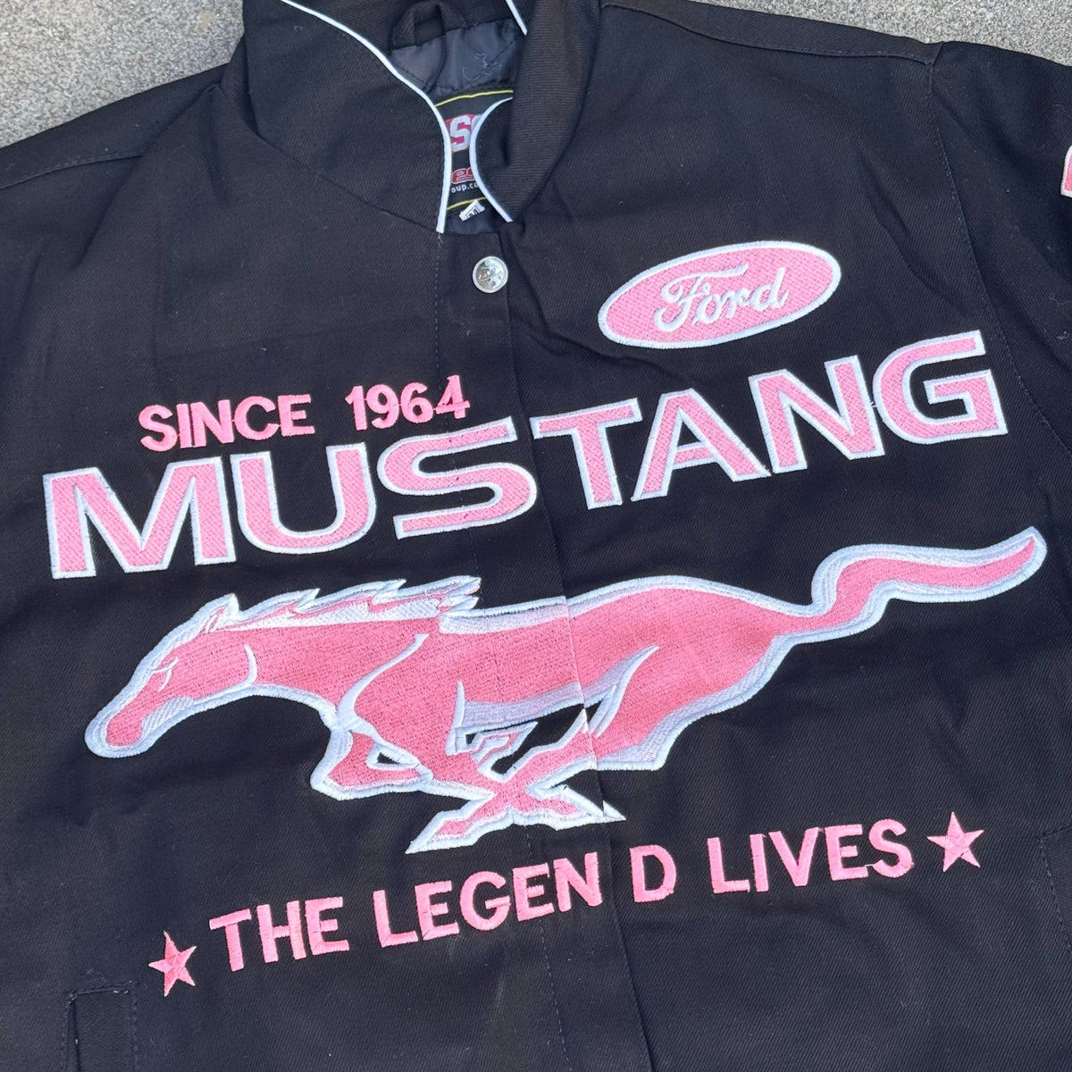 Ford Mustang streetwear 00s racing jacket