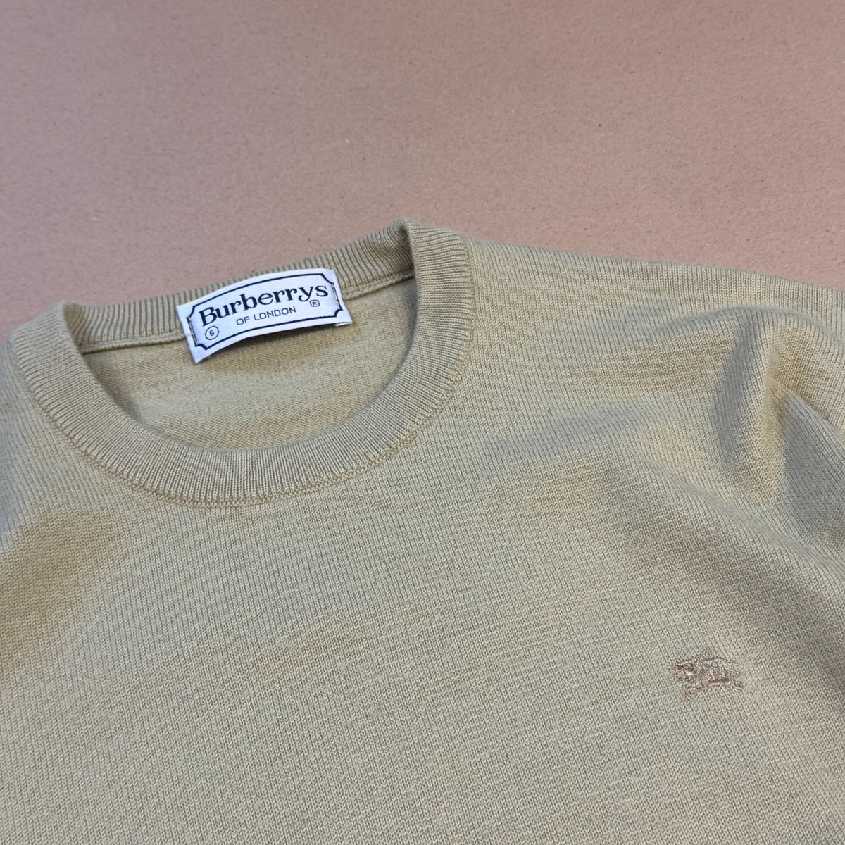 Burberry's of London vintage lambswool sweatshirt