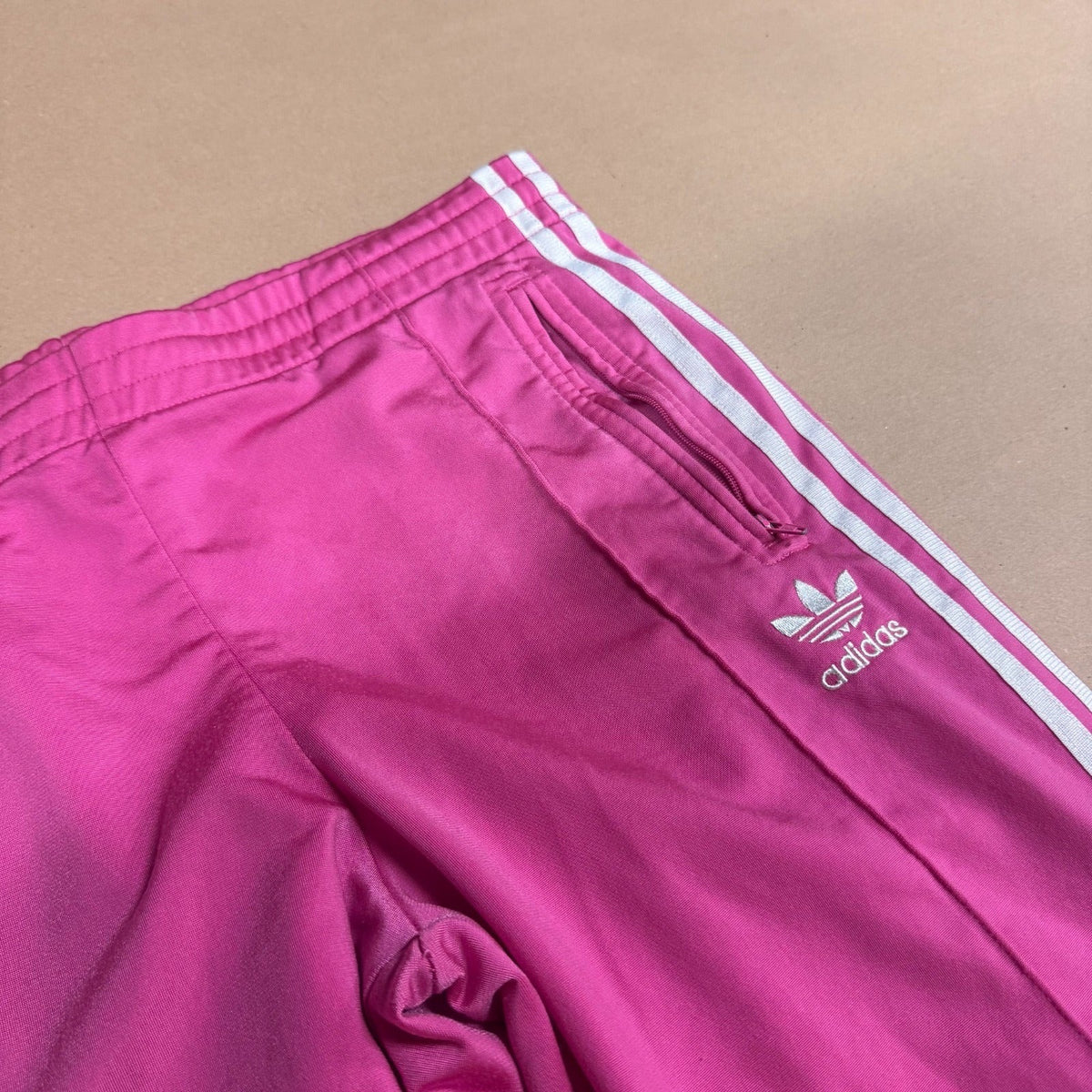 Adidas Firebird Y2K pink track pants