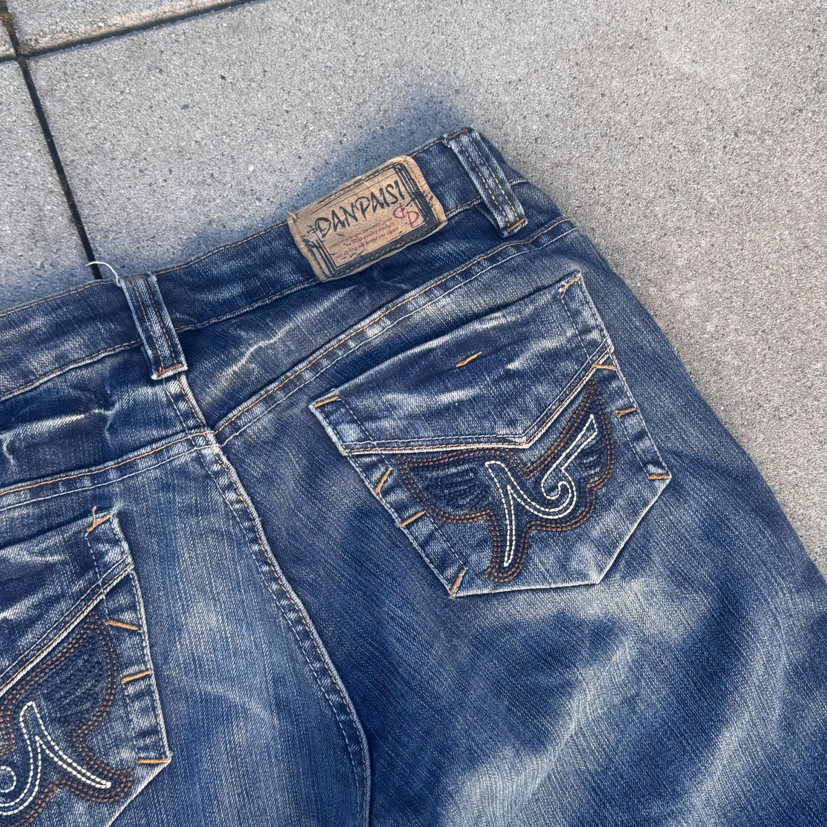 Danpaisi vintage retro denim jeans
