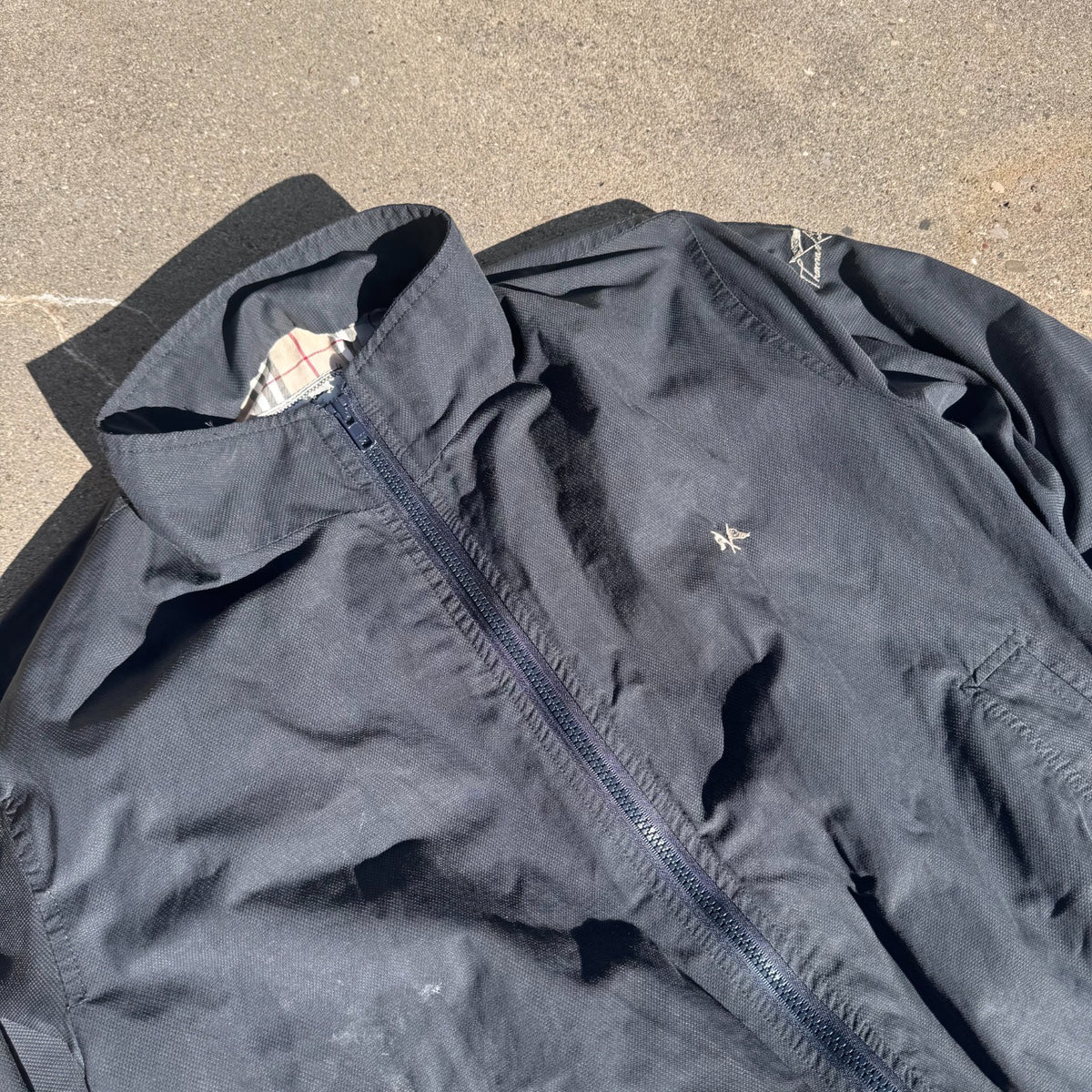 Thomas Burberry vintage Harrington jacket