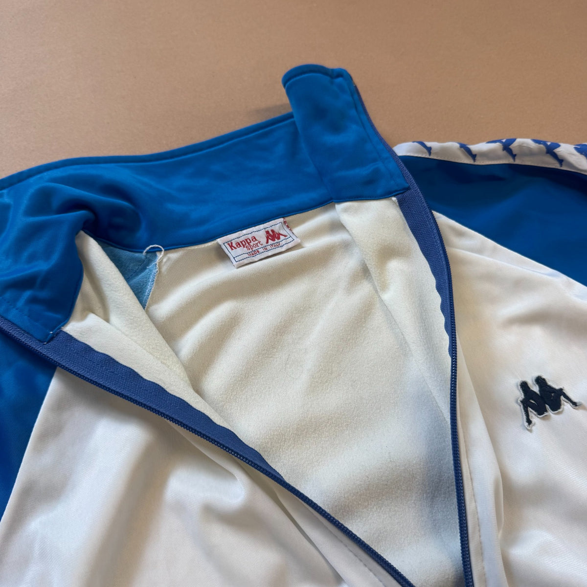 Kappa streetwear 00s white track jacket