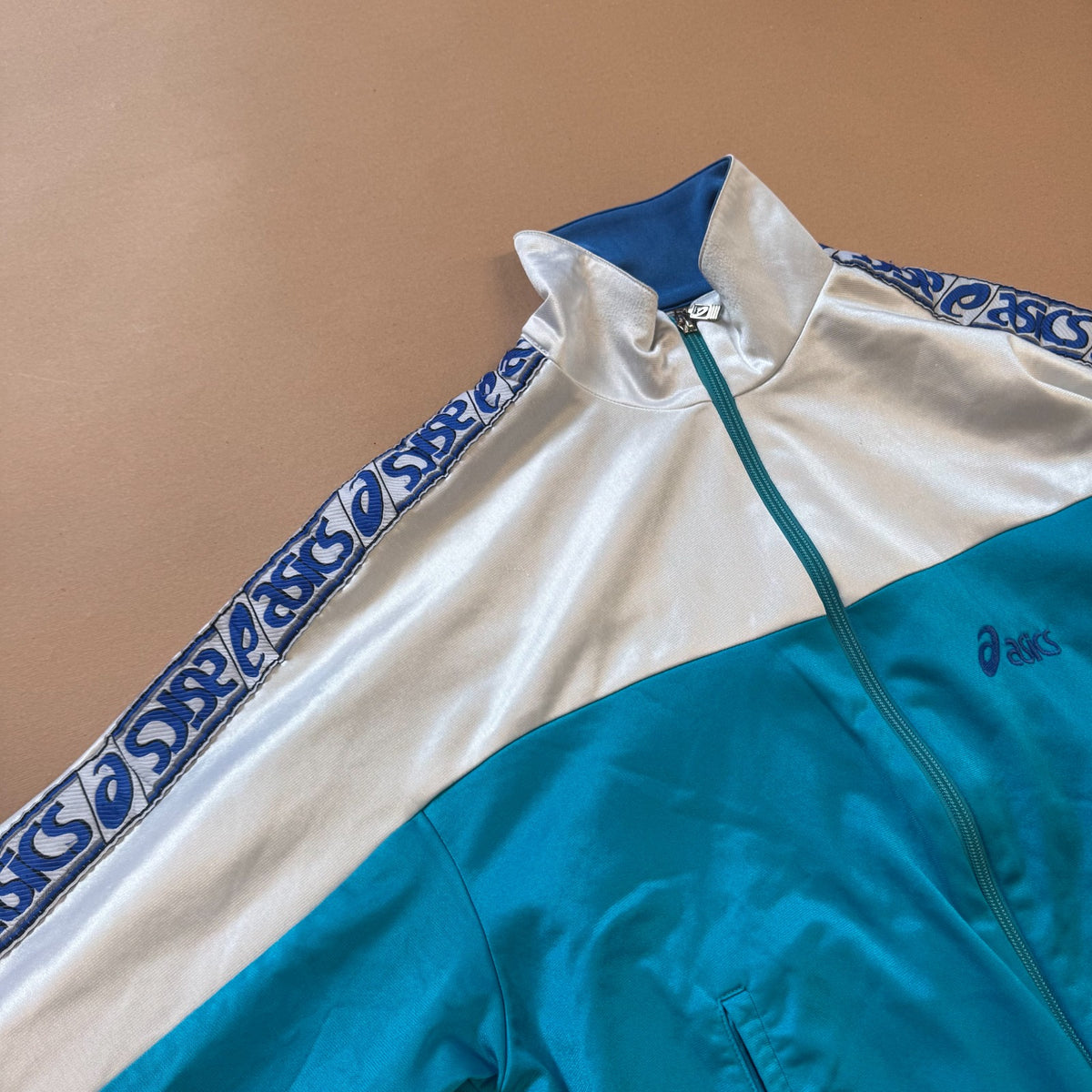 Asics vintage colourful 90s track jacket