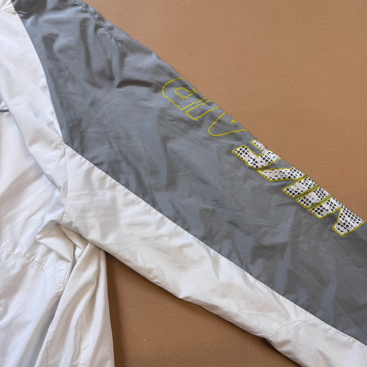 Nike Air athletic white track jacket