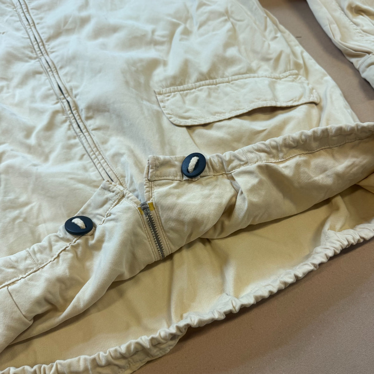University Hall by GANT beige Harrington jacket