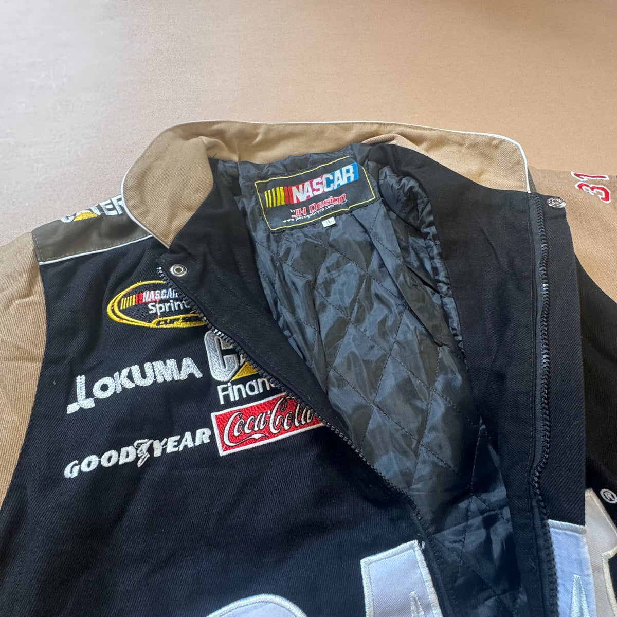CAT 00s streetwear racing jacket
