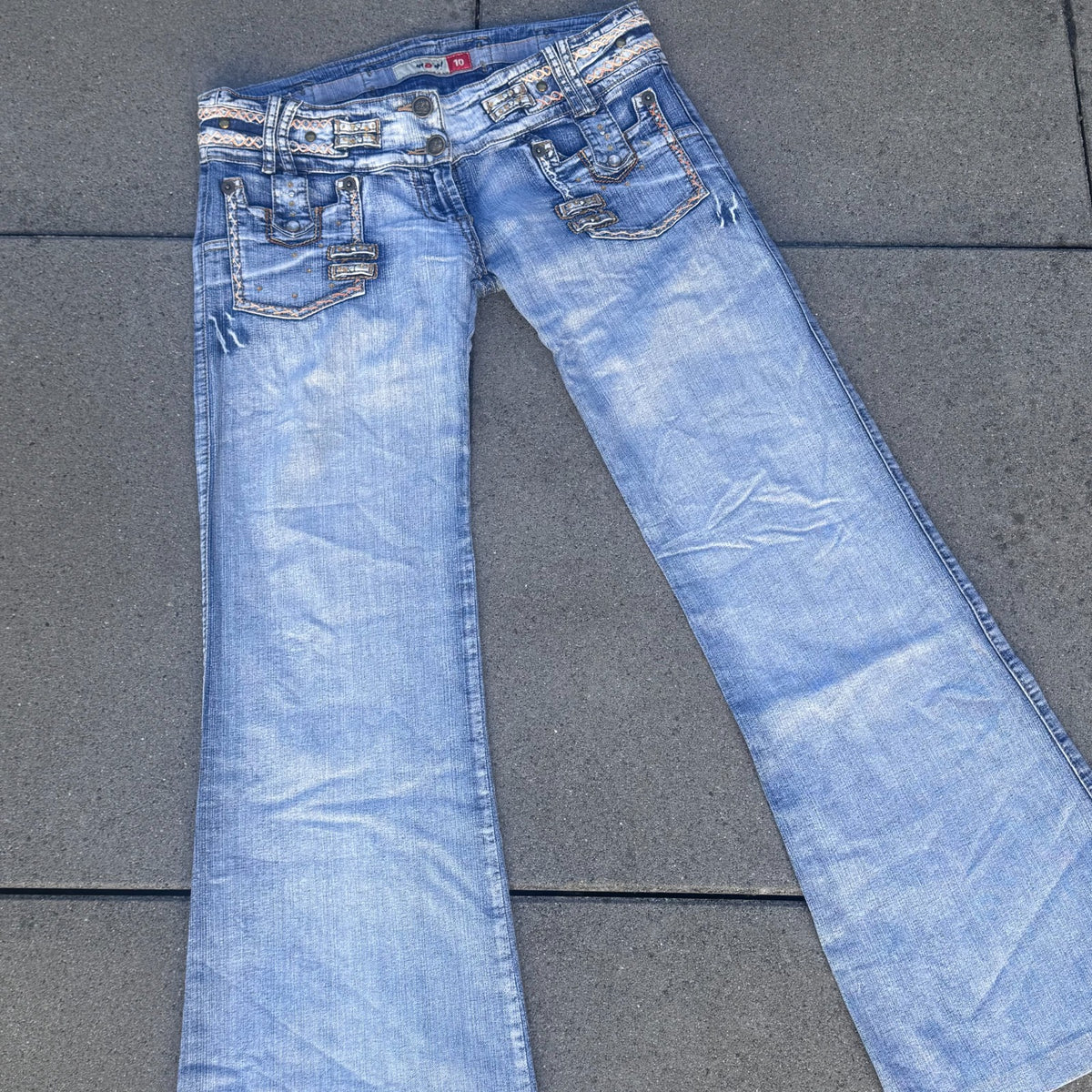 WOW Jeans Y2K bootcut low waist jeans