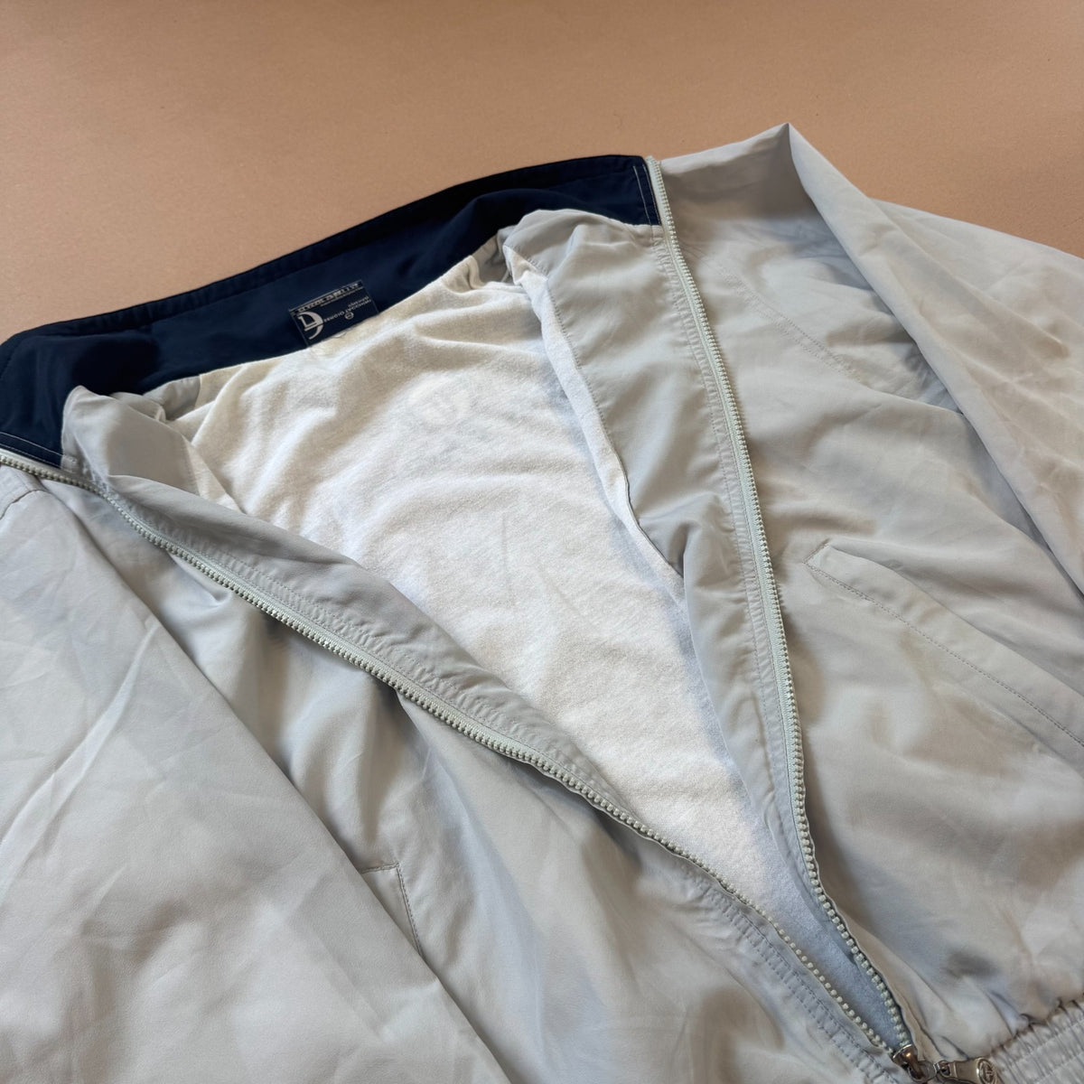 Sergio Tacchini vintage grey track jacket