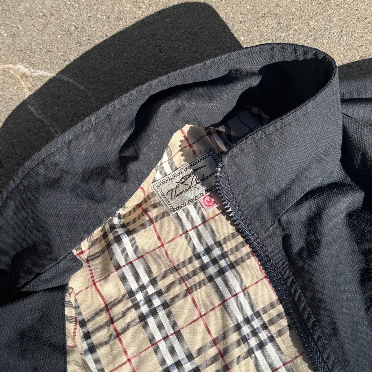 Thomas Burberry vintage Harrington jacket