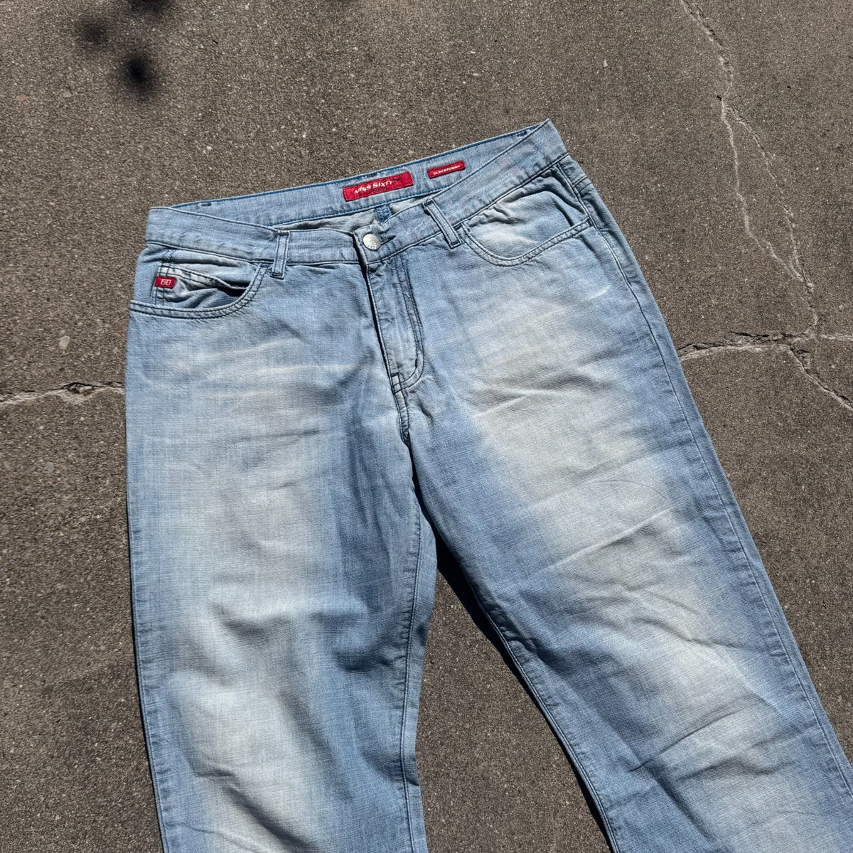 Miss Sixty wide leg Supertommy light jeans