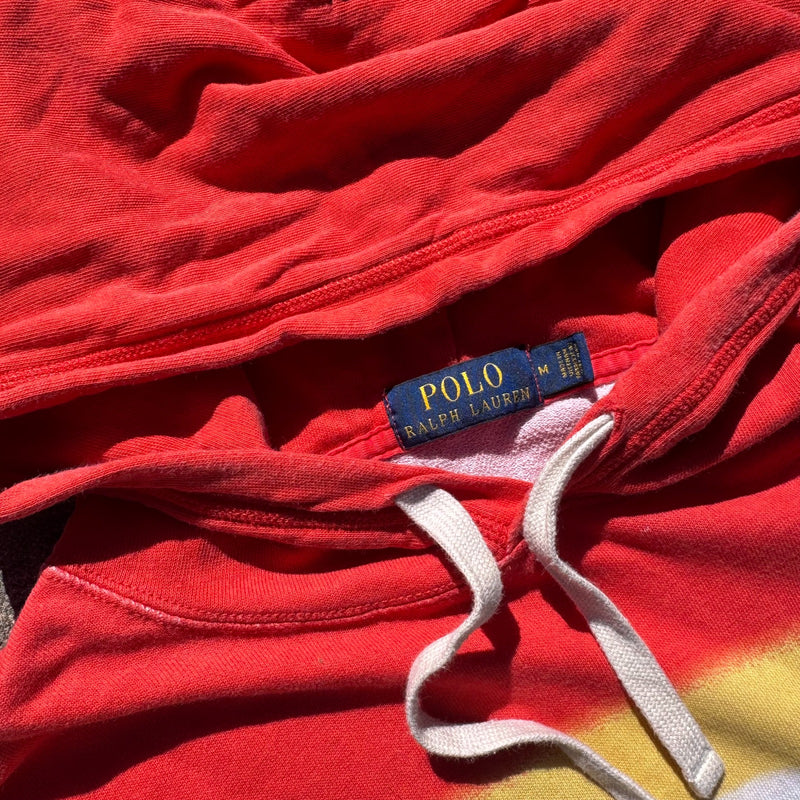 Detailansicht: Sourced limited accessories and clothes Polo Ralph Lauren colourblock hoodie – Logo, Nähte oder Material