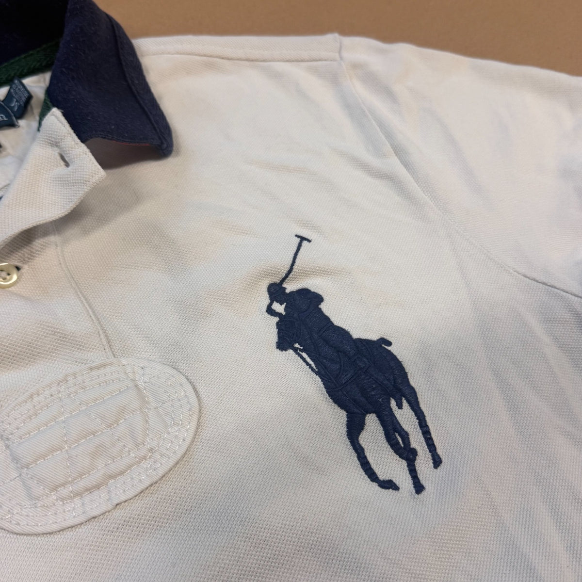 Polo Challenge Ralph Lauren white vintage shirt