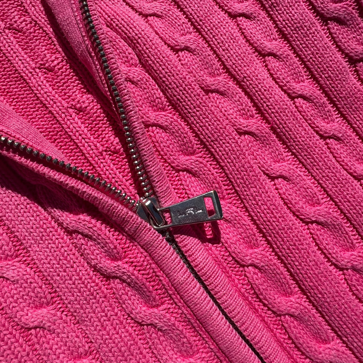 Lauren Sport Ralph Lauren pink knitted cardigan