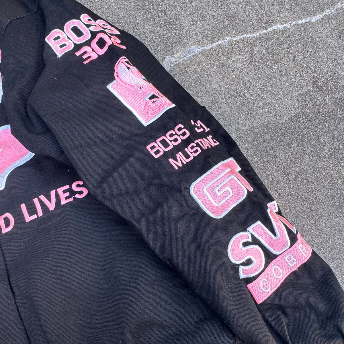 Ford Mustang streetwear 00s racing jacket