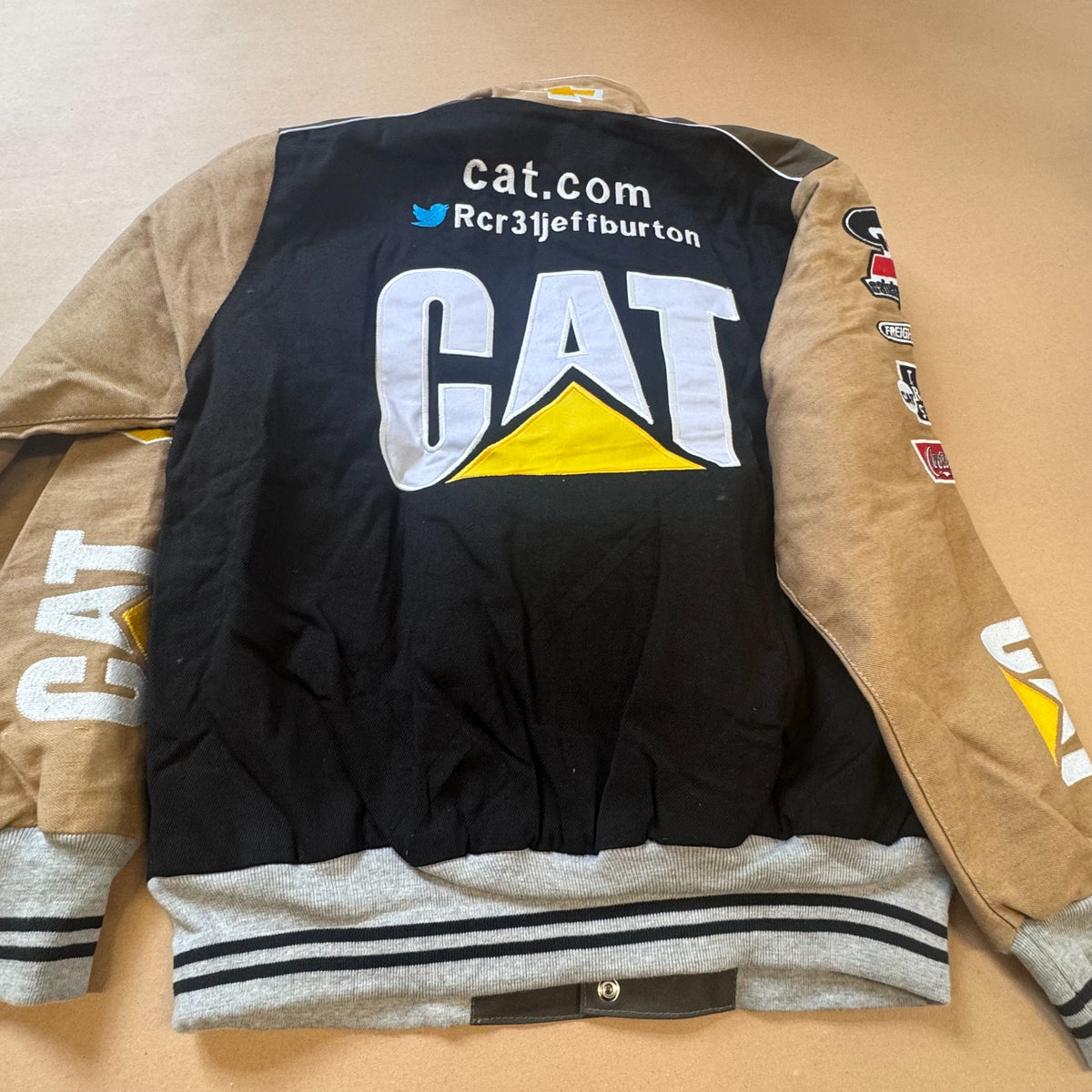 CAT 00s streetwear racing jacket