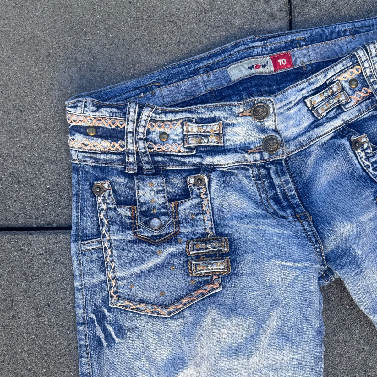 WOW Jeans Y2K bootcut low waist jeans