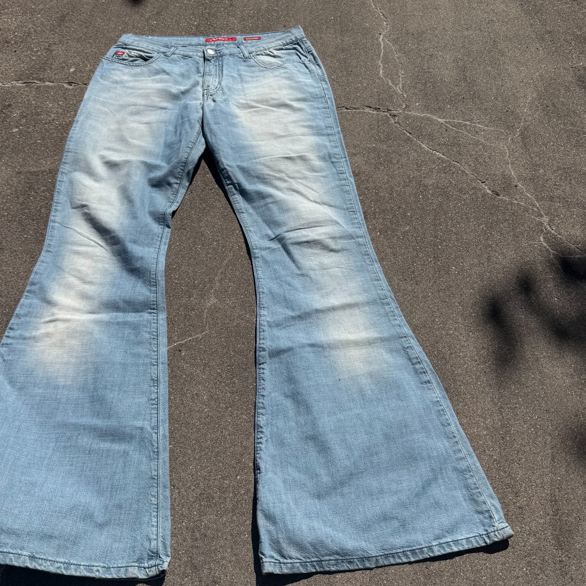 Miss Sixty wide leg Supertommy light jeans