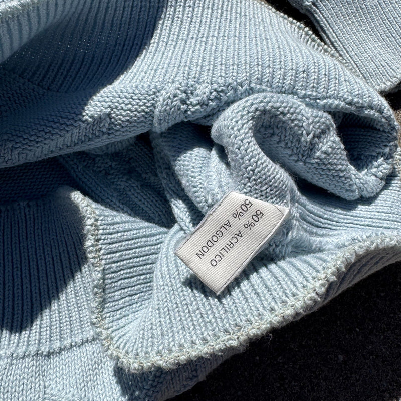 Detailansicht: Sourced limited accessories and clothes Yves Saint Laurent vintage sailing knit sweatshirt – Logo, Nähte oder Material