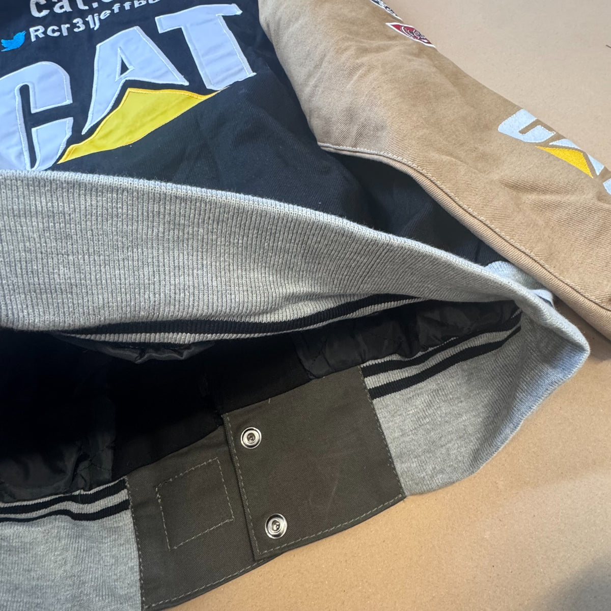 CAT 00s streetwear racing jacket