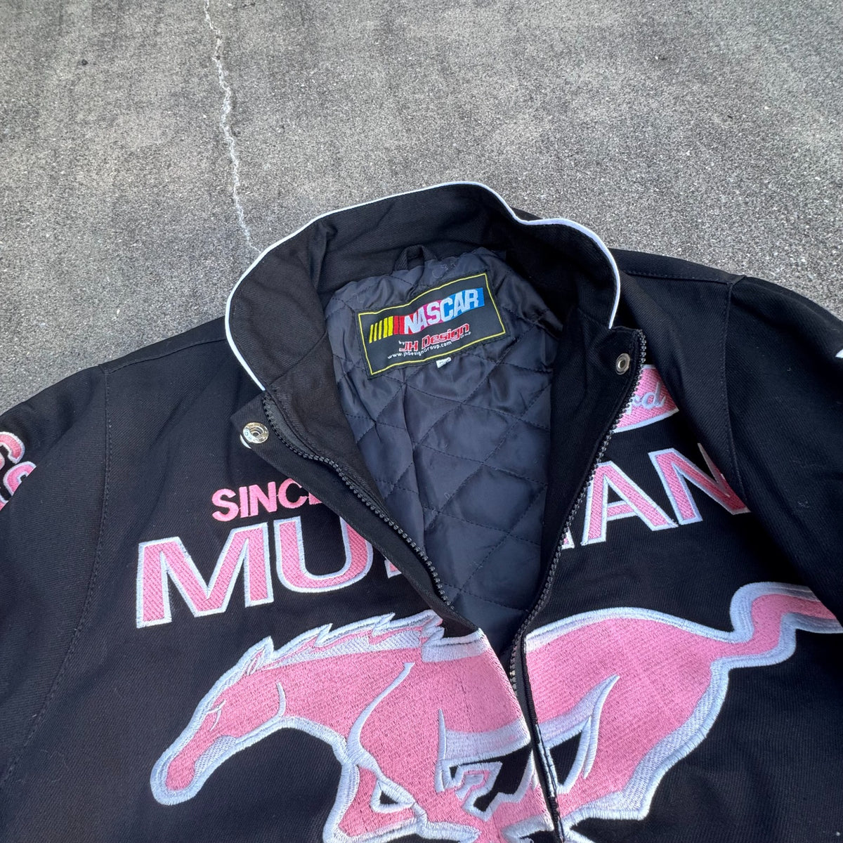 Ford Mustang streetwear 00s racing jacket