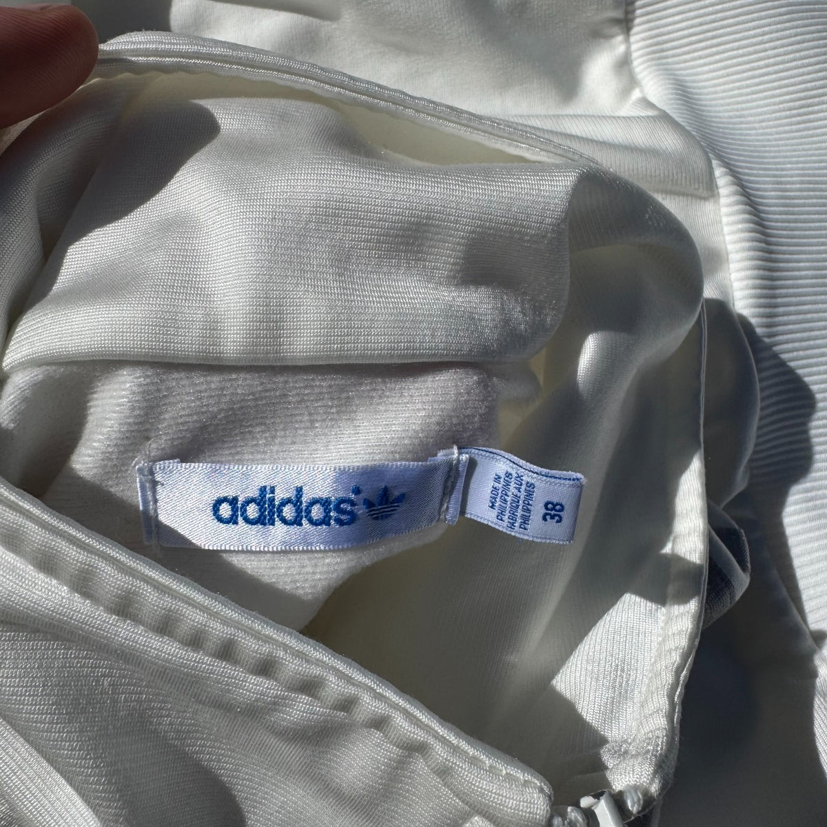 Adidas Firebird white Y2K track set