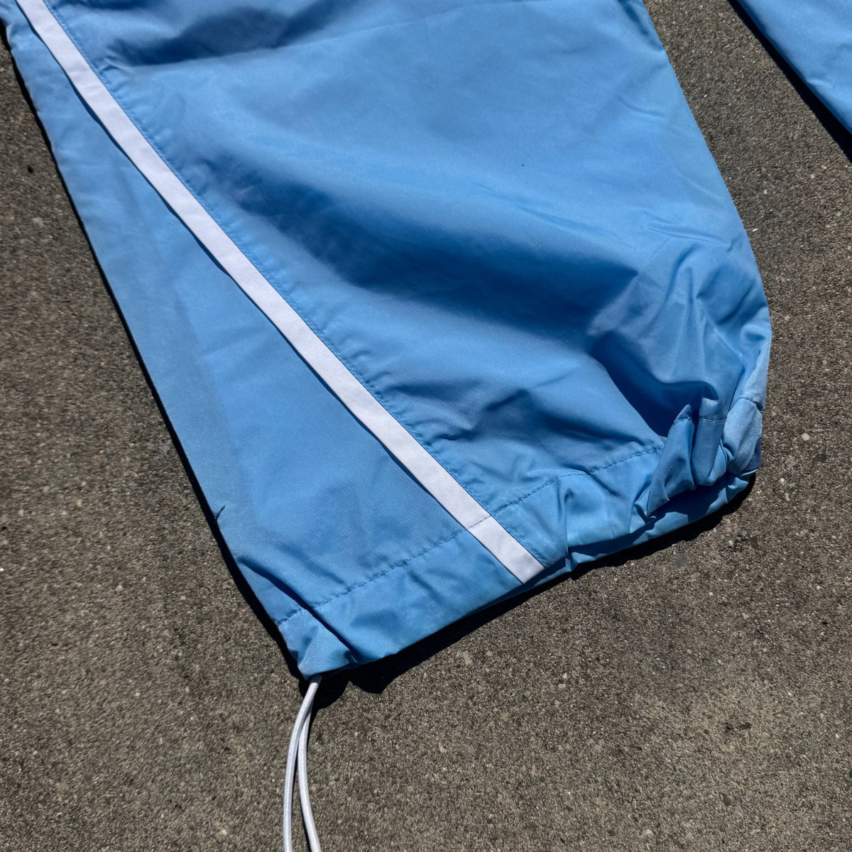 Nike baggy baby blue vintage track pants