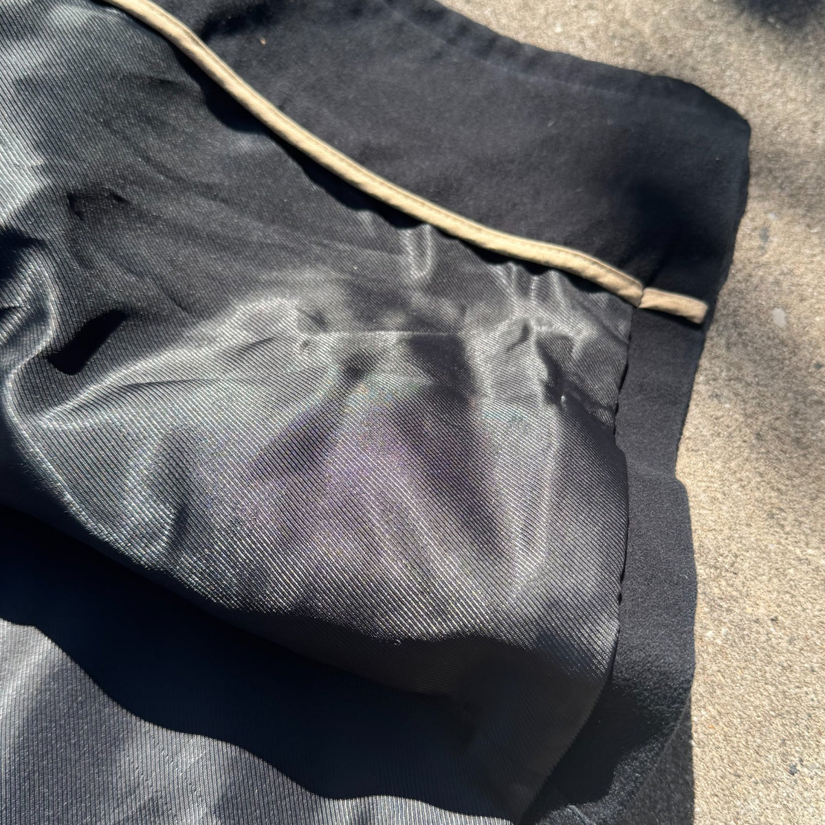 Thomas Burberry vintage black coat