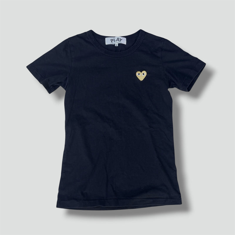 Sourced limited accessories and clothes Play Comme des Garçons black t-shirt – Secondhand Streetwear