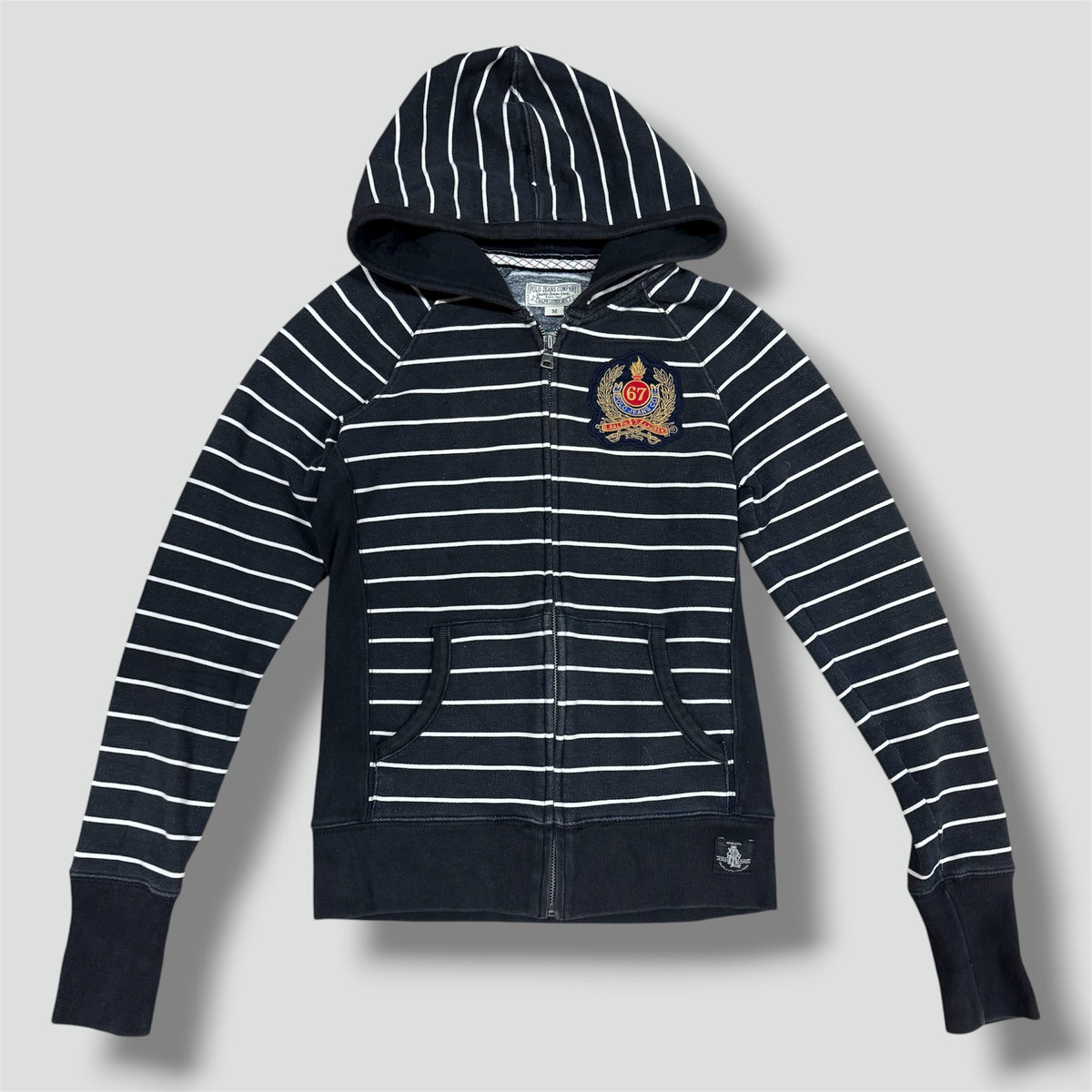 Polo Jeans Co. by Ralph Lauren striped zip-up hoodie
