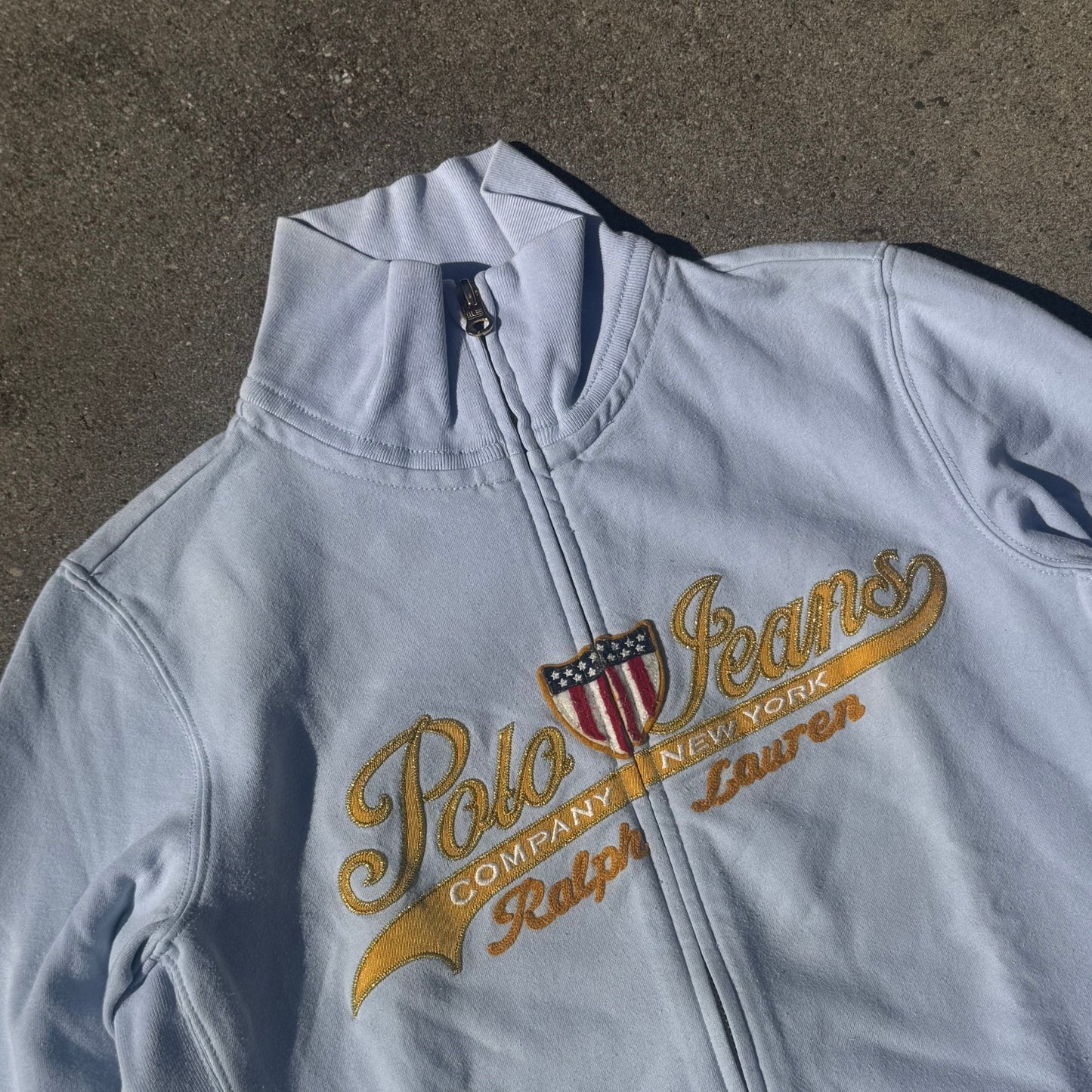 Polo Jeans Co. New York vintage zip-up jacke – Close-up 1