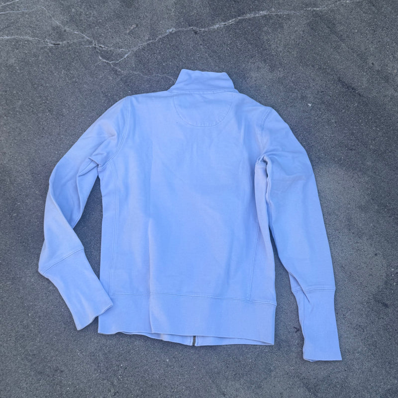 Detailansicht: Sourced limited accessories and clothes Polo Jeans Co. New York vintage zip-up jacke – Logo, Nähte oder Material