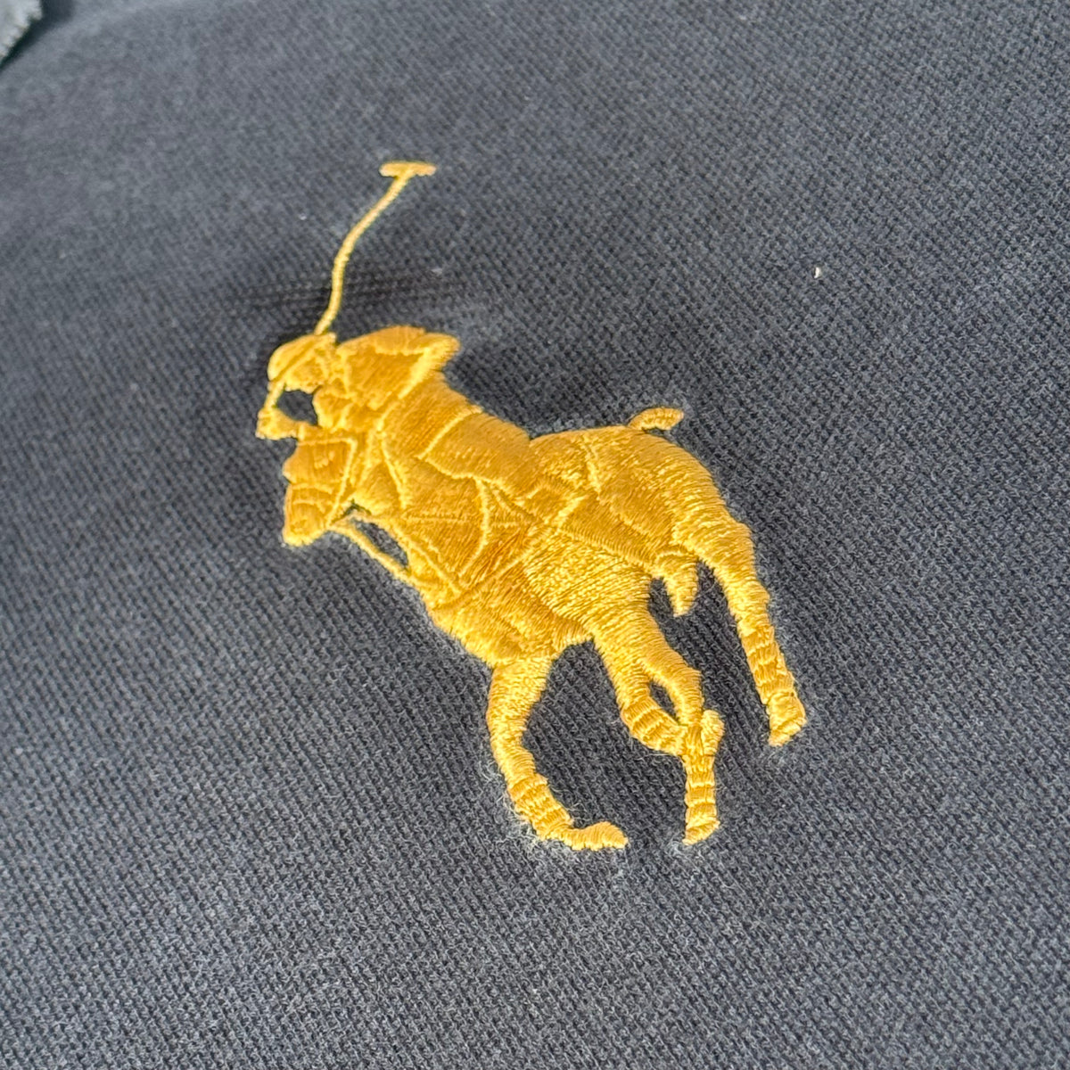 Polo Ralph Lauren big pony black poloshirt – Close-up 2